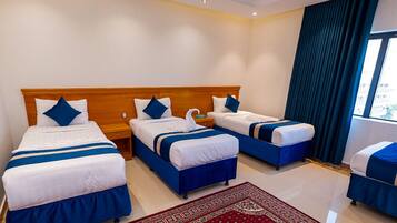 Minibar, in-room safe, desk, laptop workspace