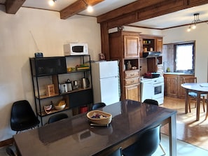 Microwave, oven, stovetop, dishwasher - Nature and serenity (Allanche)