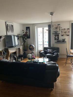 TV, ping pong - Apartment "Au Quai 1921" with Wi-Fi and Air Conditioning (Besançon)