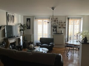 TV, ping pong - Apartment "Au Quai 1921" with Wi-Fi and Air Conditioning (Besançon)