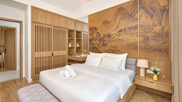 Vila Deluks, 4 kamar tidur, pemandangan kebun | Meja kerja dan Wi-Fi gratis