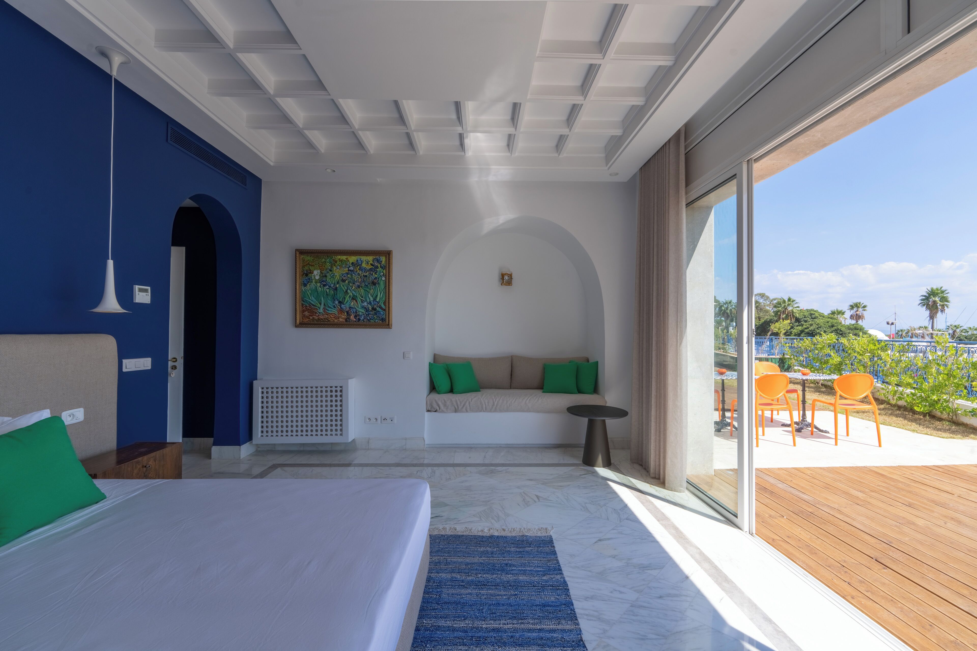 Superior Double or Twin Room, Sea View | In-room safe, blackout drapes, free WiFi