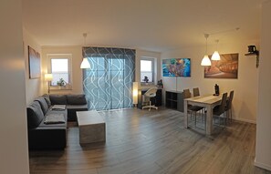 Living area - Guest apartment and service apartment Hermsdorf (Hohe Börde)