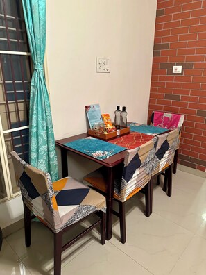 Dining - Manasa’s Retreat
Peaceful Home for Positive Guests (Chennai)