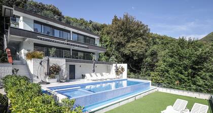 The house is our passion project, built with love surrounded by forest and views