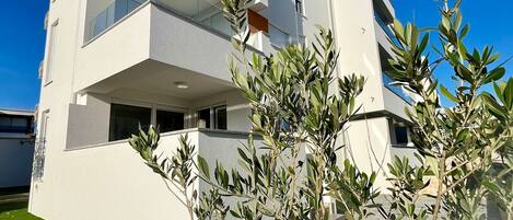 Fassade der Unterkunft