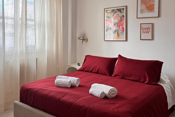 Double Room (1 Bedroom) | 1 bedroom, laptop workspace, bed sheets