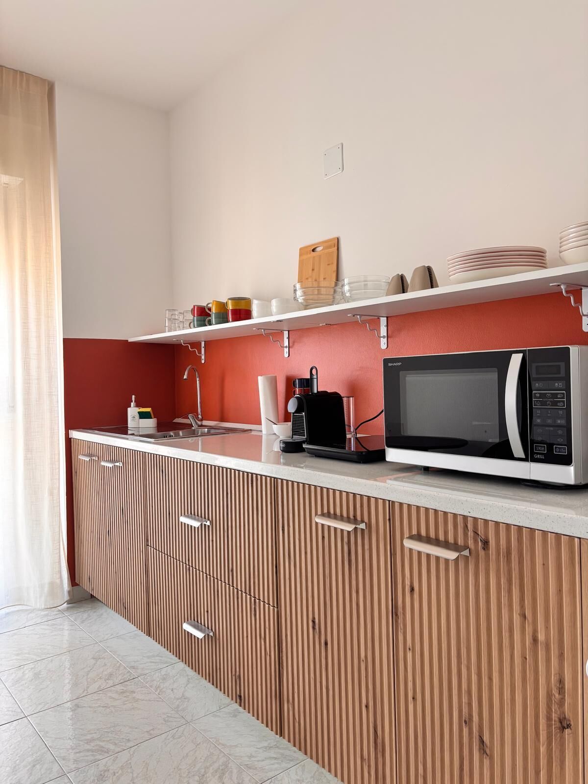 Double Room (1 Bedroom) | Shared kitchen | Microwave, espresso maker