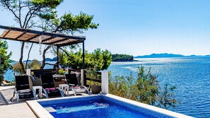 Pool - Waterfront House Arnet by Villas Guide (Blato)