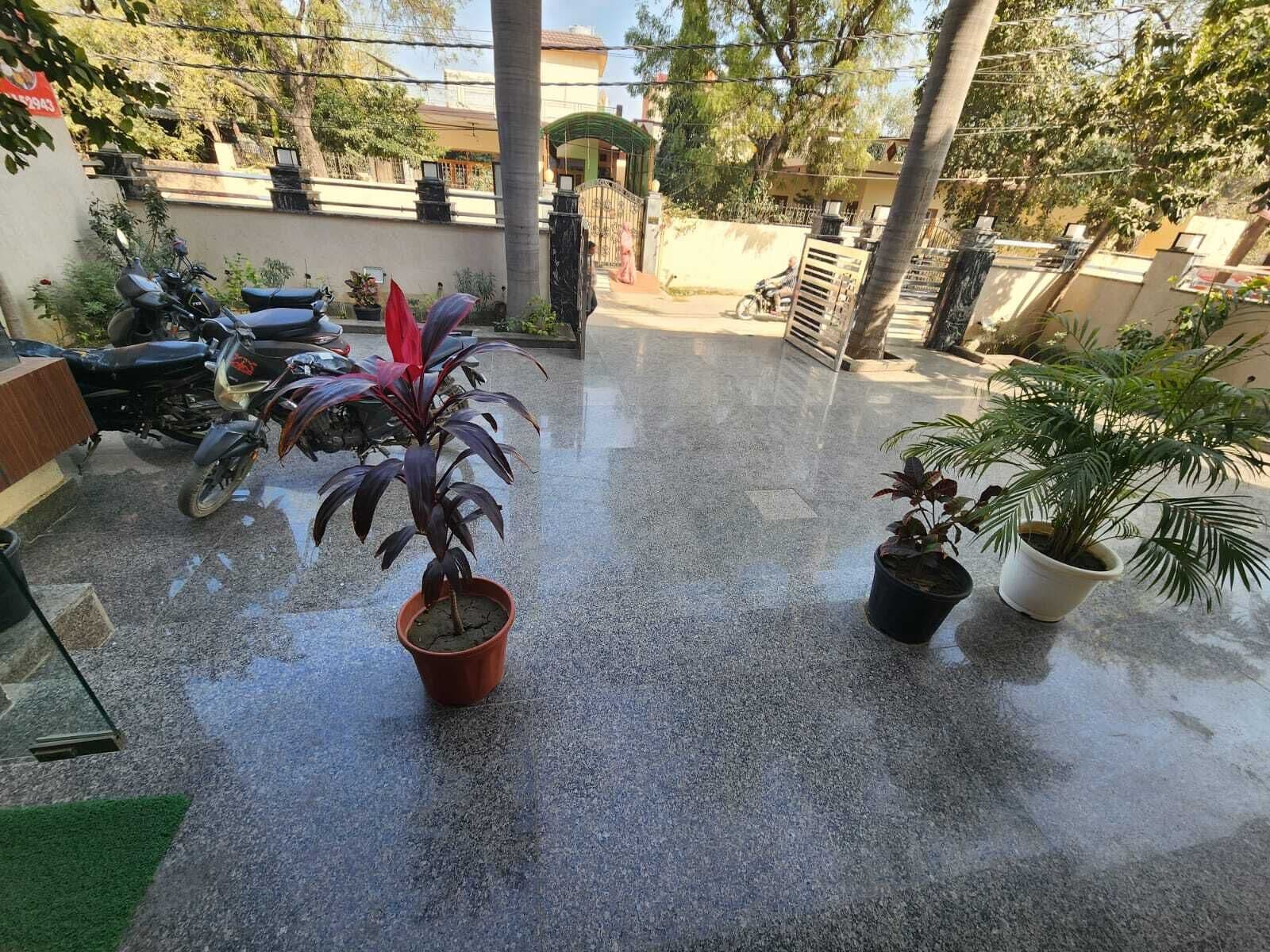 Façade de l’hébergement