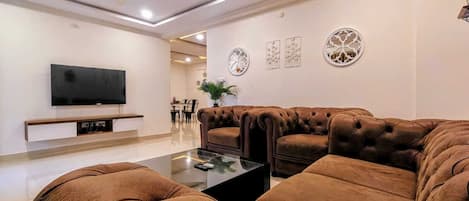 Appartement Deluxe | Coin séjour