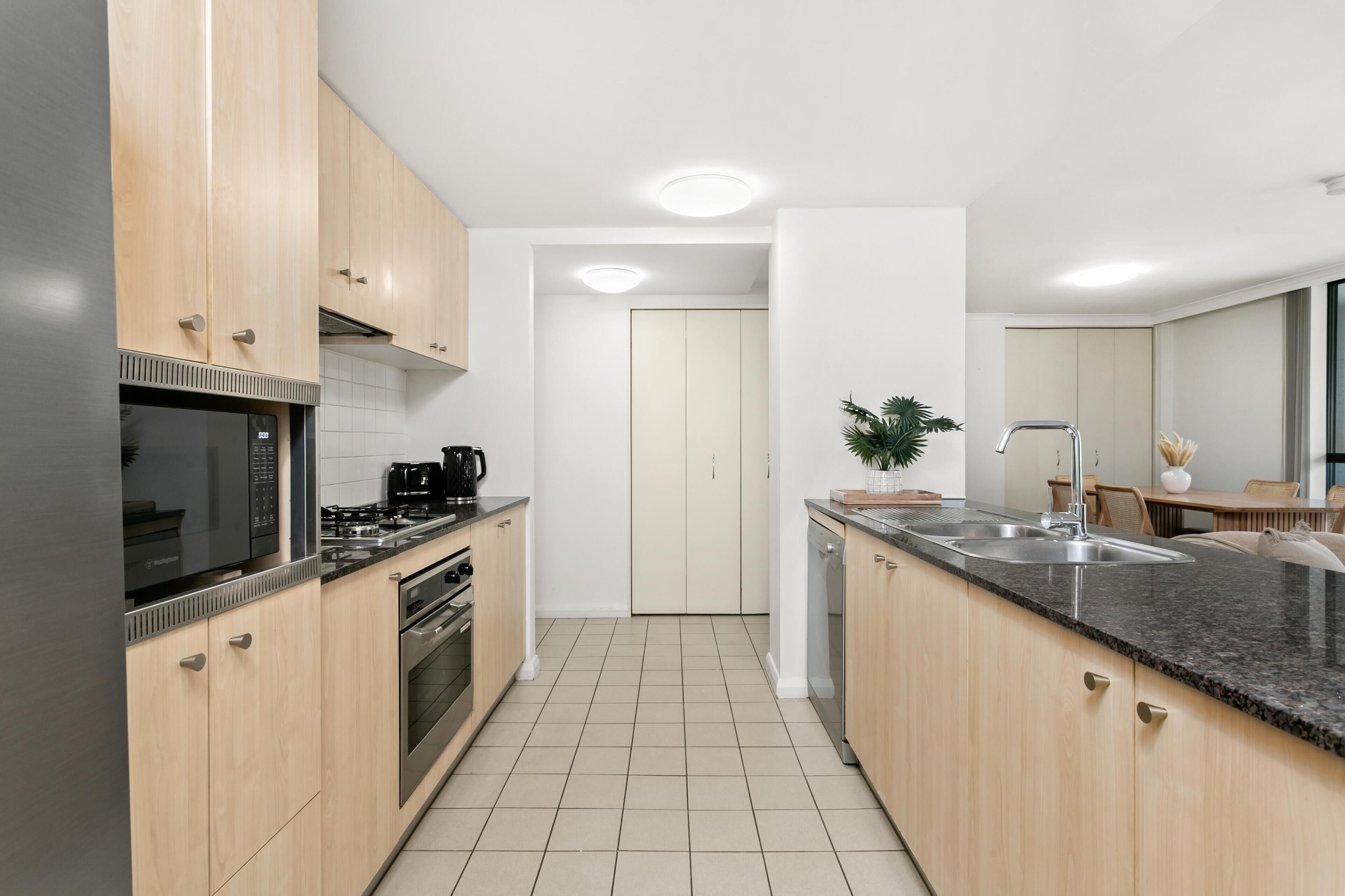 Microwave, stovetop, dishwasher