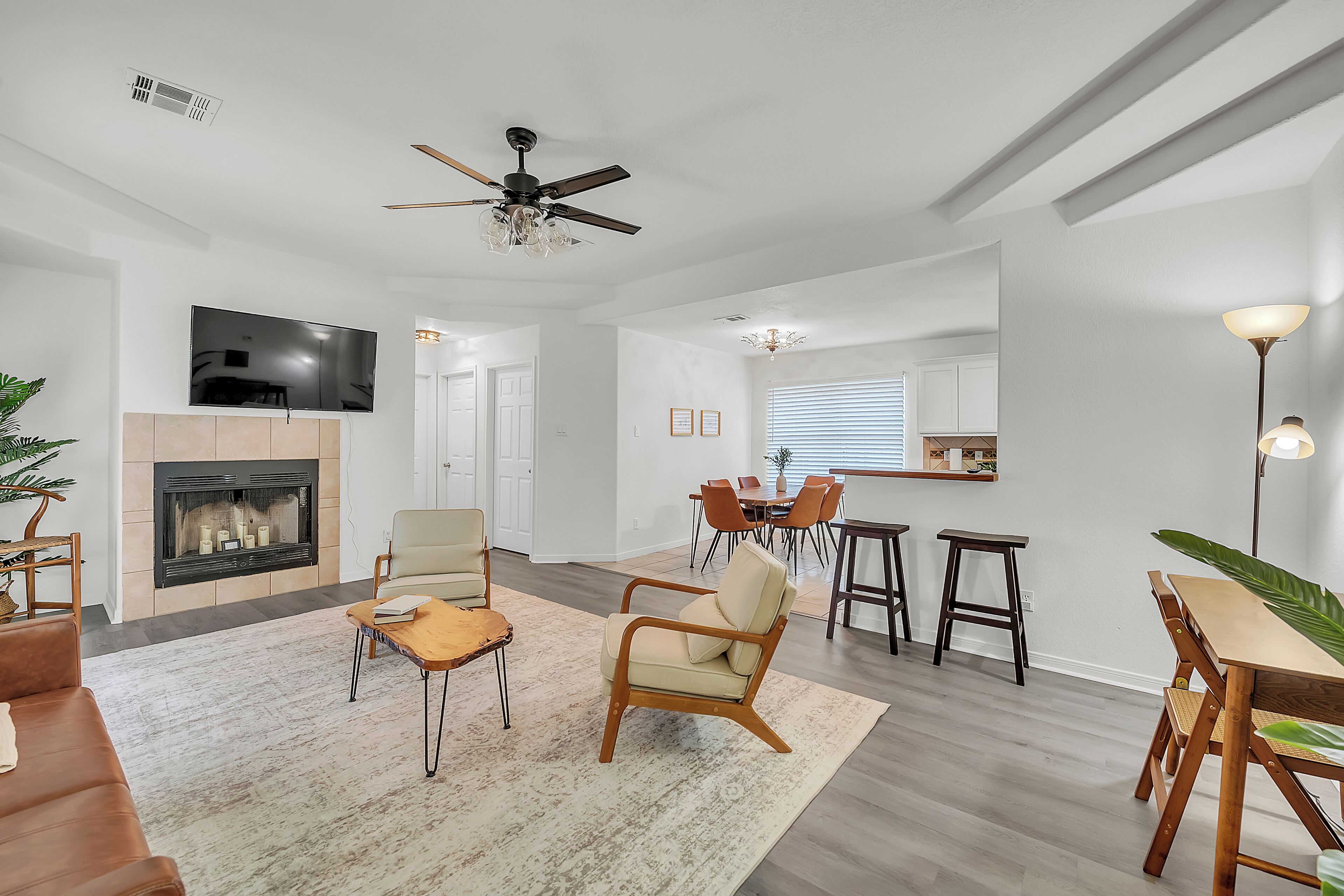 Área de sala de estar