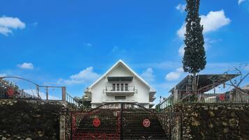 Majoituspaikan julkisivu