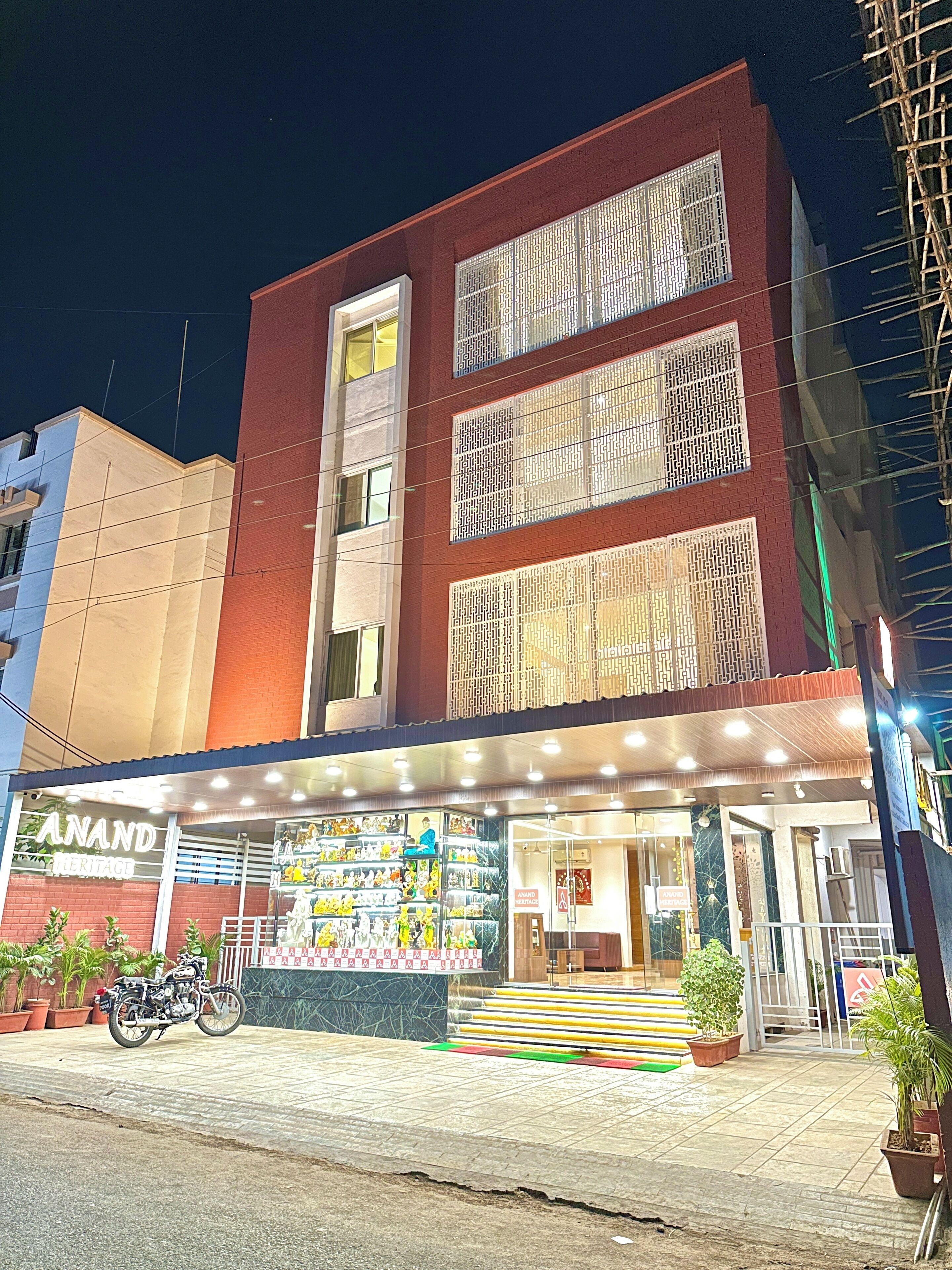 Façade de l’hébergement 