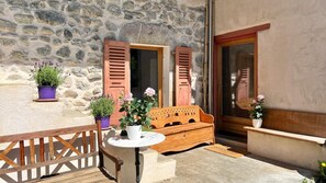 Terrace/patio - Cozy 2-room apartment Marcellaz (Fillinges)