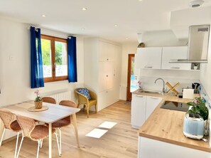 Private kitchen - Cozy 2-room apartment Marcellaz (Fillinges)