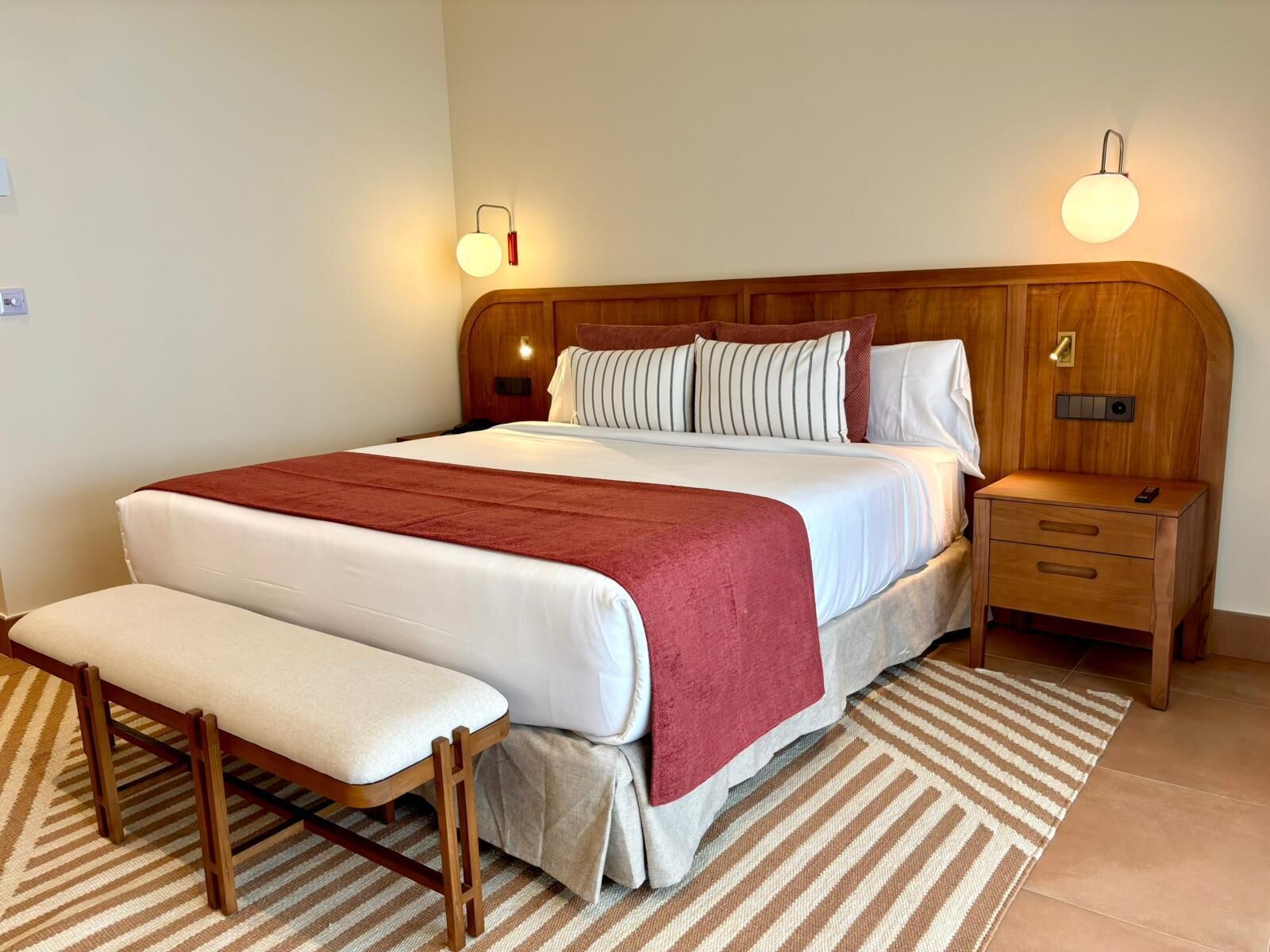 In-room safe, desk, laptop workspace, blackout curtains