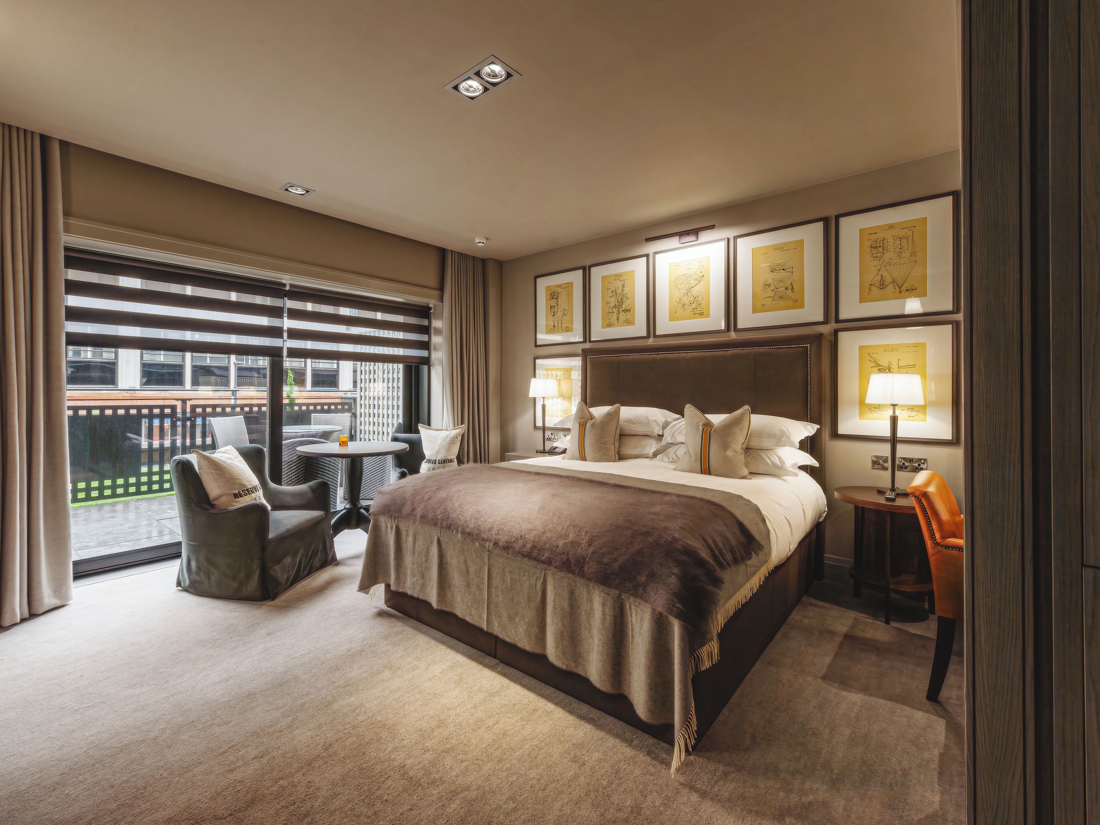 Classic Double Room, Garden Area | In-room safe, desk, laptop workspace, iron/ironing board