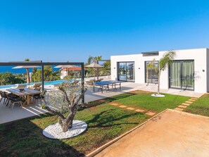 Outdoor dining - Nysa Luxury villa 3,Private pool,Near Hersonissos (Heraklion)