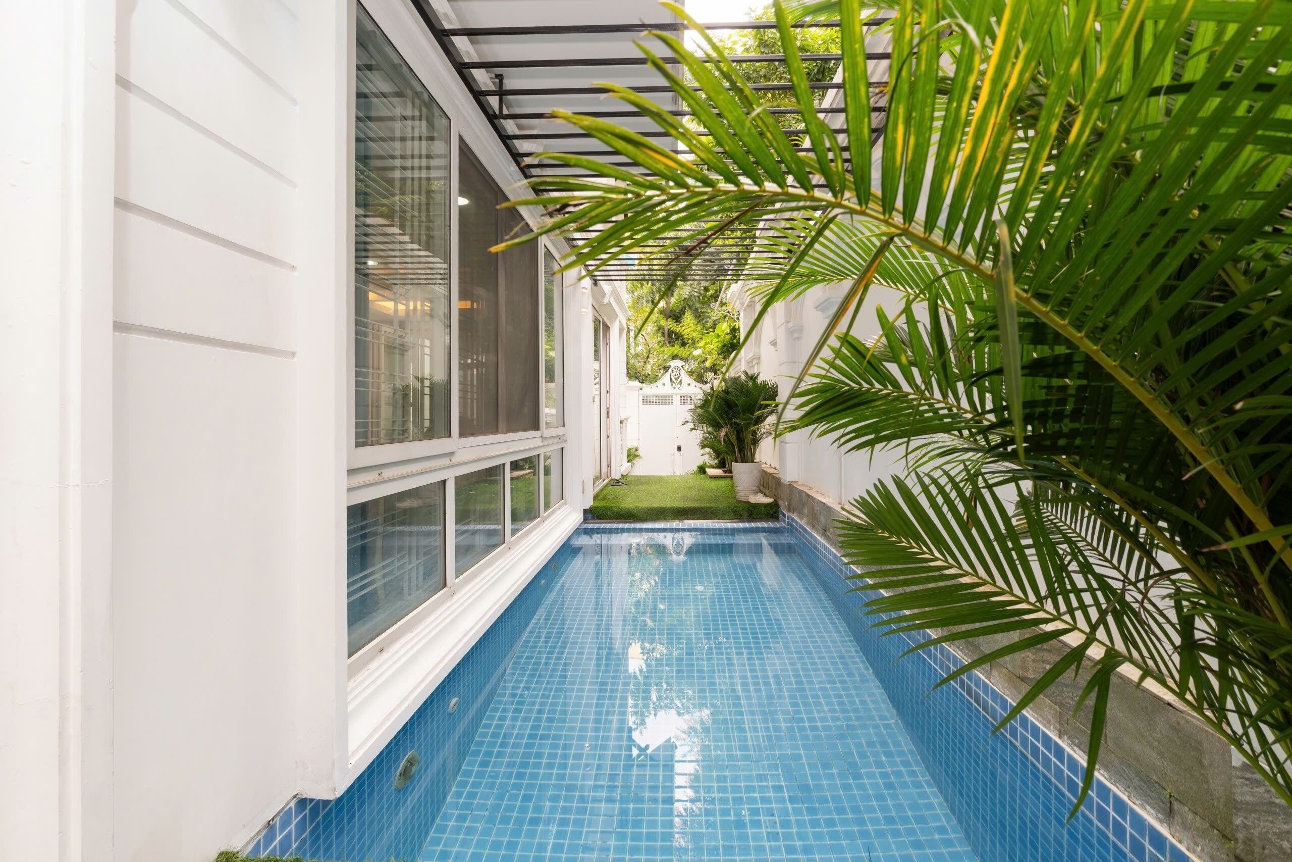 Grand Villa, 6 Bedrooms, Club Lounge Access, City View | Egyptian cotton sheets, premium bedding, down comforters