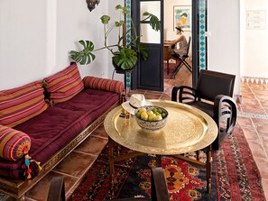 Living area - Andalusian Villa with moorish touch and "Hammam" pool (Granada/Albuñol/La Rábita)