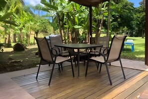 Chalet, 2 Bedrooms, Mountain View | Outdoor dining - Sítio Solar di Stella (Itatiaia)