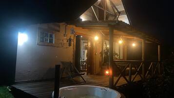 Chalet, 2 Bedrooms, Mountain View | Terrace/patio