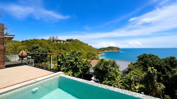 Family Villa, 2 Bedrooms, Sea View | Terrace/patio