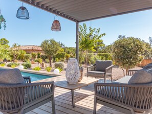 Terrace/patio - Villa Felicita di Lecci (Lecci)