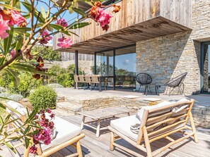 Outdoor dining - Villa Fautea Di Santa Lucia (Zonza)