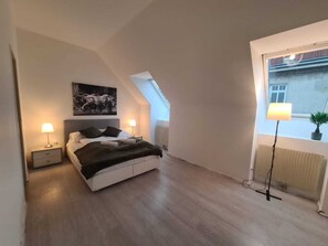 Basic-Apartment | Bügeleisen/Bügelbrett, kostenloses WLAN