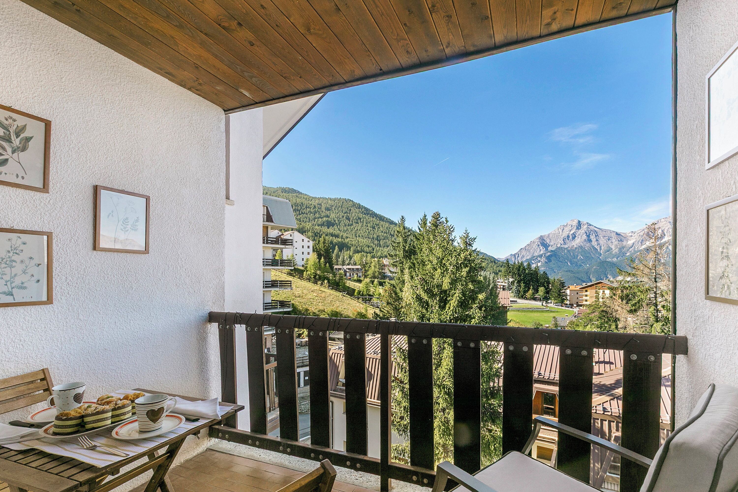 Standard Apartment, Multiple Bedrooms (Il Balcone Sulle Alpi ski in ski out) | Outdoor dining