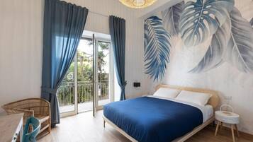 Deluxe-Doppelzimmer, Balkon, Stadtblick