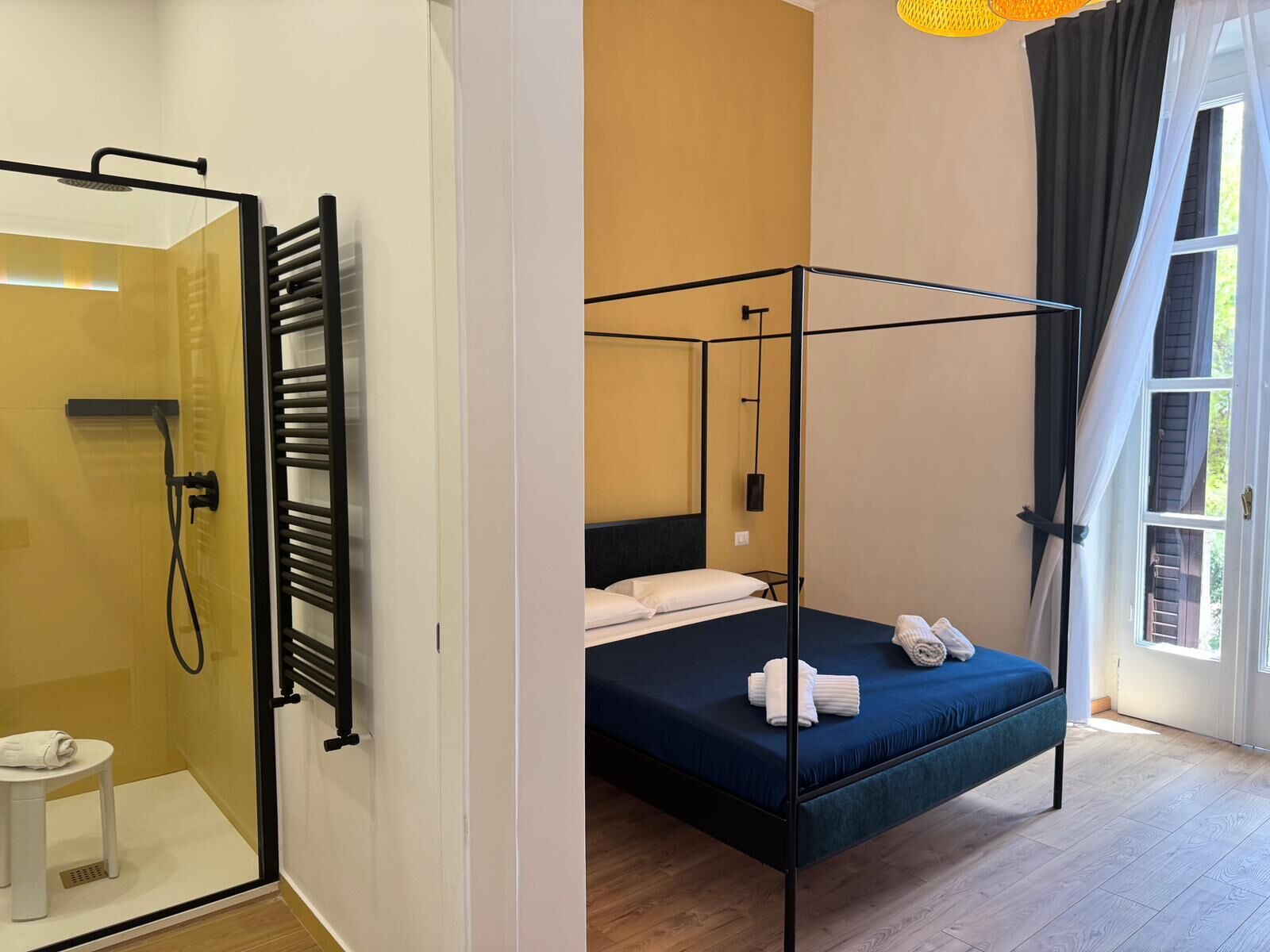 Deluxe Room, Balcony, Sea View | In-room safe, desk, soundproofing, iron/ironing board