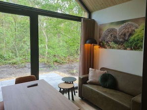 House | Living room - 4-person Holiday Home in Nature (Balkbrug)