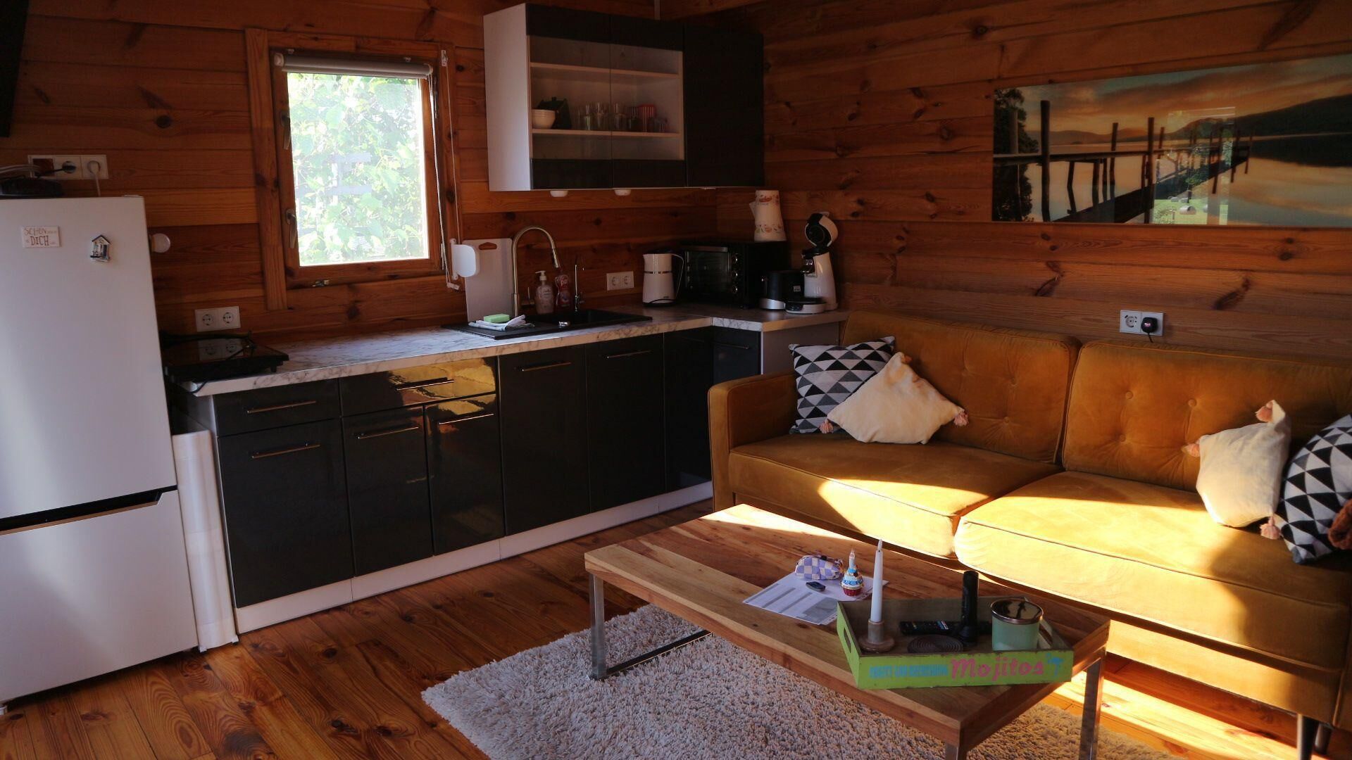 Réfrigérateur, four, grille-pain