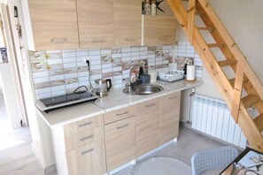 House | Private kitchen - New Holiday Home for 4 People in Wiselka (gmina Wolin)