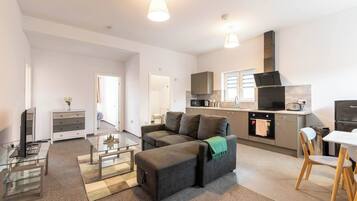 Căn hộ, 2 phòng ngủ, hút thuốc | Phòng khách