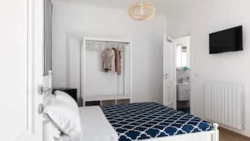 Tweepersoonskamer, uitzicht op de stad | Gratis wifi