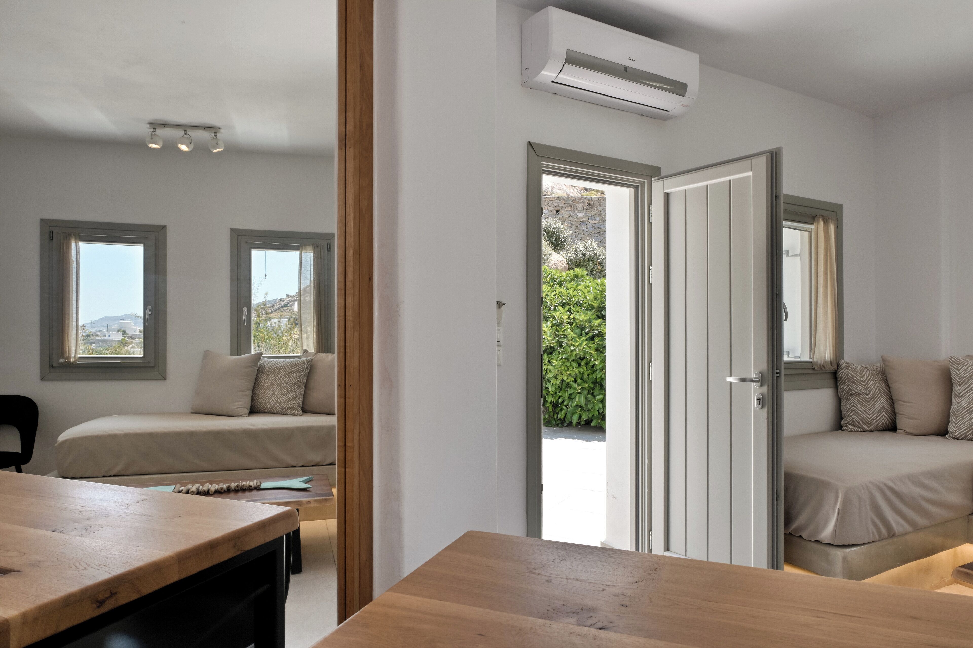 Superior-Suite, 1 Schlafzimmer, eigenes Bad, Meerblick | Wohnbereich