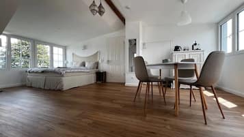 1 chambre, fer et planche à repasser, Wi-Fi, literie fournie