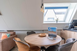 Apartment | Living room - Comfortable and Modern Furnished 4-person Apartment (De Koog)