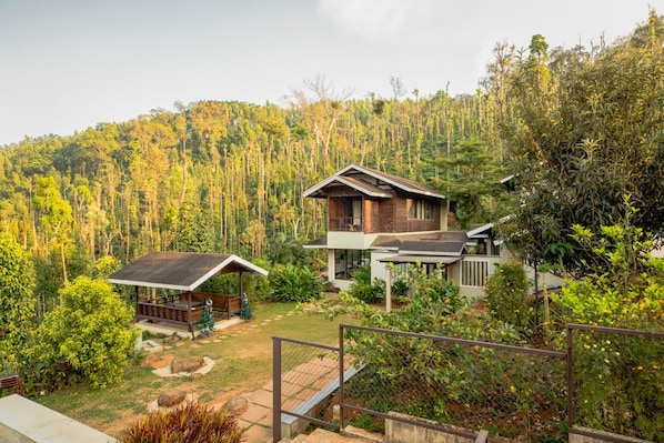 Façade de l’hébergement