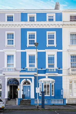 Façade de l’hébergement