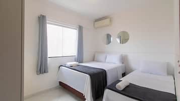 Apartamento básico | 2 quartos, Wi-Fi de cortesia