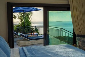 Iron/ironing board, WiFi - Luxury 6BR Villa with Pool & Stunning Ocean Views! (Central)