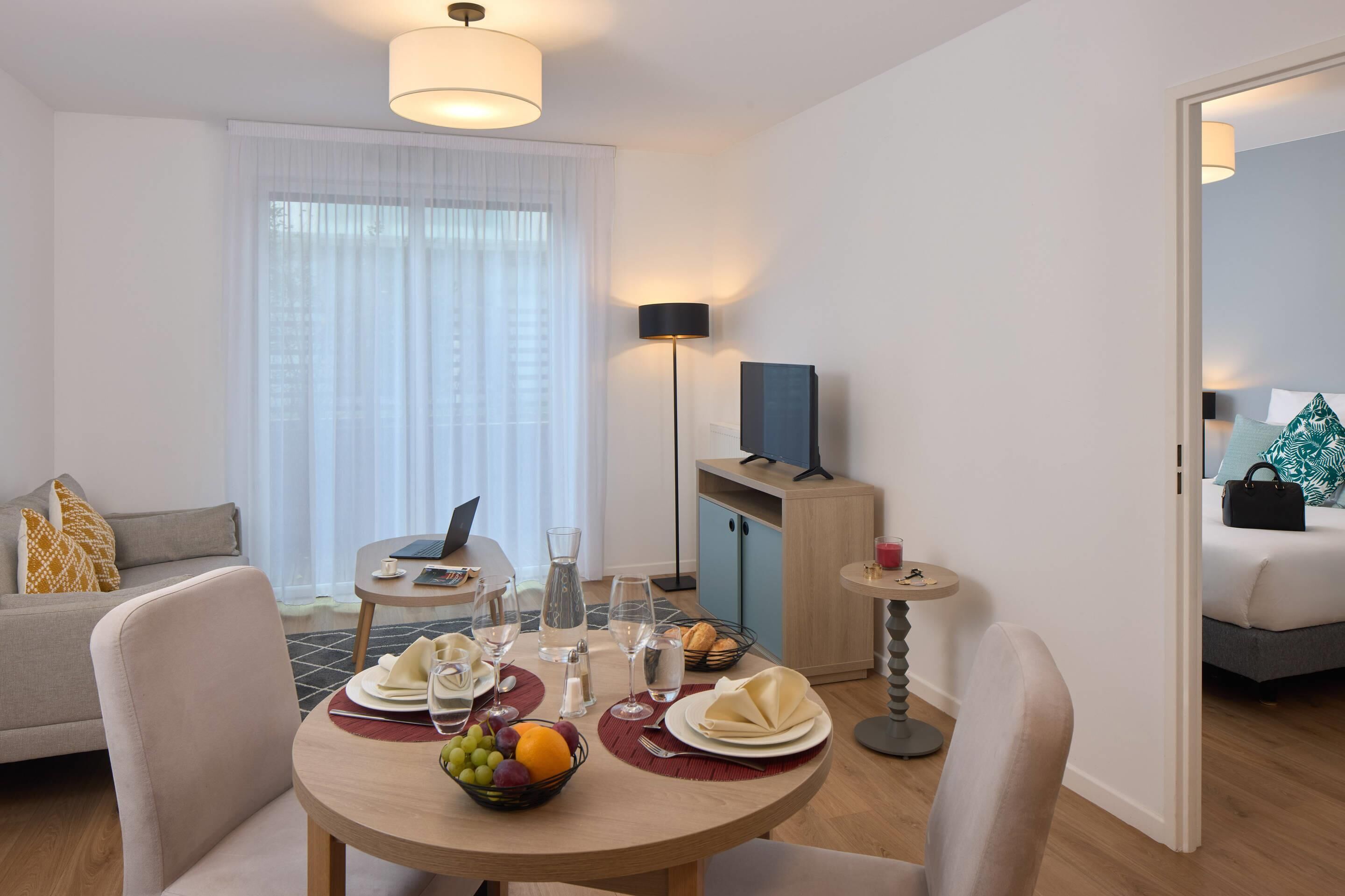 Appartement, 1 chambre | Wi-Fi gratuit, draps fournis