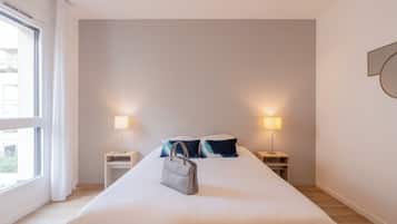 Suite, varias camas, no fumadores | Wifi gratis y ropa de cama