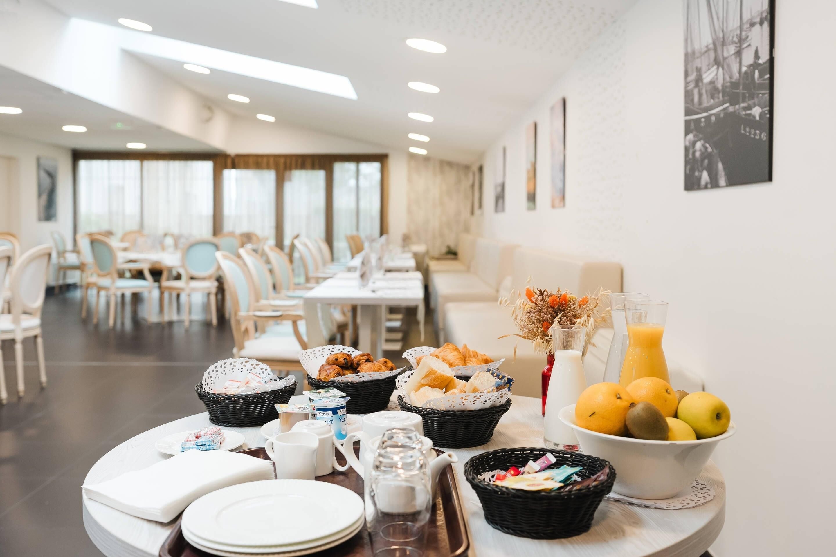 Desayuno continental todos los días (con cargo)